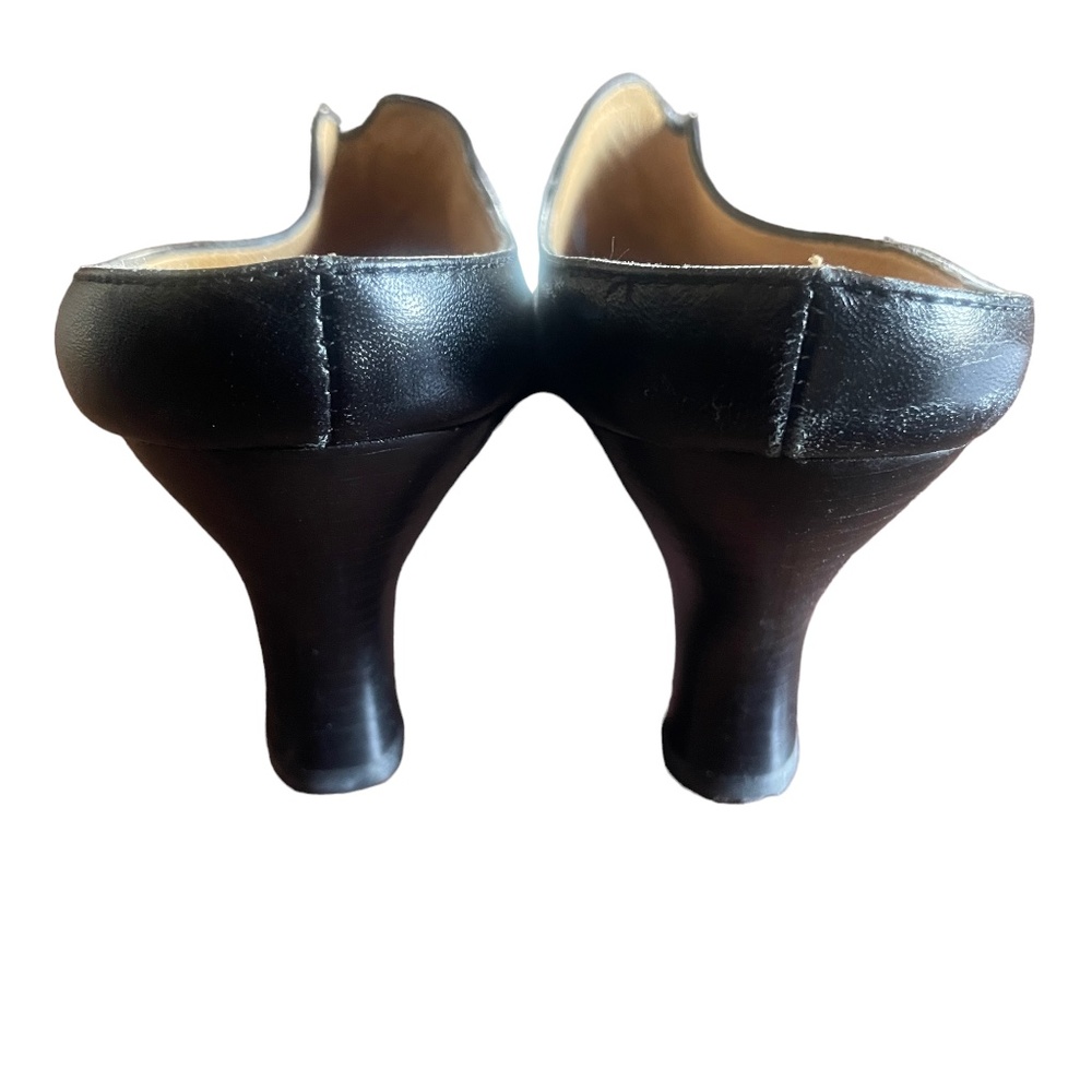 Sofft 9 1/2 Heeled Mules Leather Upper and Sock‎ - Picture 3 of 8